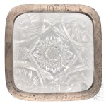 [SILVER] - Riga - 20th century, 1930s - Award from the 8th International Ice Sailing Week (Germany, Latvia, Livonia, Sailing, Maritime History, Rigaer Yacht-Club, Crystal Glass)