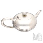 [0.800 SILVER] Germany - 19th/20th century - Neoclassical-style coffee pot (tableware, silverware)