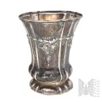 [JUDAICA (?) / 0.800 SILVER] Austria-Hungary - 19th century, 1867–1872 - Silver Wine Cup/Kiddush Cup (?)