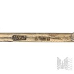 [0.875 SILVER] Tsarist Russia, Salt Spoon, 1896–1908, Tableware, Everyday Life, Spices