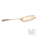 [0.875 SILVER] I.P. Chlebnikov, Moscow - Teaspoon for Dried Tea Leaves/Sugar, Tsarist Russia, 1908–1917