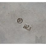 [ARGENT 0,875] Russie impériale, Moscou – XIXe siècle, 1908-1917 – Lot de 4 verres, Vie mondaine