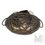 [PANSLAVISM - SILVER] Silver Tray / Bread Basket “Trompe-l’œil” (“Deception of the Eye”)—Moscow, 1896 (Tableware)