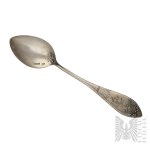 [0.875 SILVER] Gustaw Radke 1896–1908 – Warsaw – Eclectic Set of Teaspoons, Tableware, Everyday Life, Cutlery, Varsaviana
