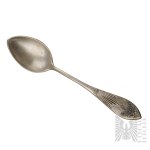 [0.875 SILVER] Gustaw Radke 1896–1908 – Warsaw – Eclectic Set of Teaspoons, Tableware, Everyday Life, Cutlery, Varsaviana