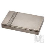[ART DECO/ 0.800 SILVER] - Poland - Second Polish Republic - Interwar-era Box for Tablets/Pills