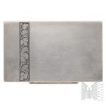 [ART DECO/ 0.800 SILVER] - Poland - Second Polish Republic - Interwar-era Box for Tablets/Pills