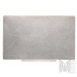 [ART DECO/ 0.800 SILVER] - Poland - Second Polish Republic - Interwar-era Box for Tablets/Pills