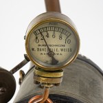 Second Polish Republic—Warsaw, W. Danecki and E. Weiss Technical Office, Small-Scale Model of a VARSAVIANA Horizontal Steam Boiler - TECHNOLOGY - SECOND POLISH REPUBLIC - PRESSURE GAUGE - STEAM BOILER - STEAM GENERATOR - EDUCATIONAL MODEL
