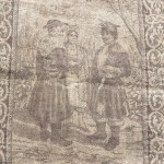 Galicia - 19th/20th Century (?) - Tapestry: Eastern Krakovians (Ethnography, Folk Culture, Polish Traditional Costume, Rogatywka)