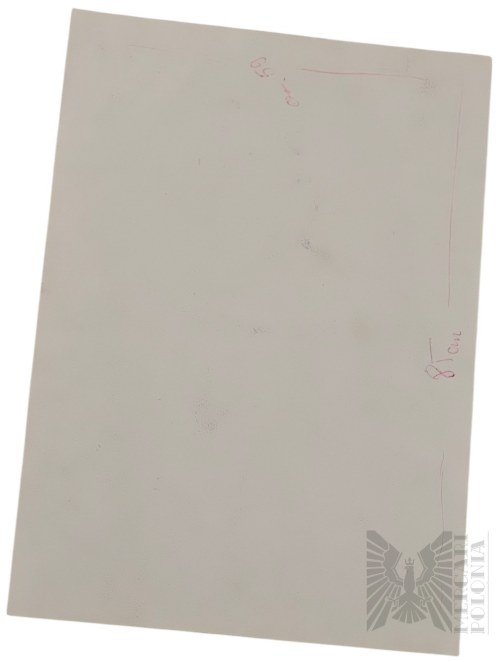[PROJEKT] Waldemar Świerzy (1931-2013) - Polska - XX wiek - Projekt Plakatu do Filmu “Śmierć jak Kromka Chleba