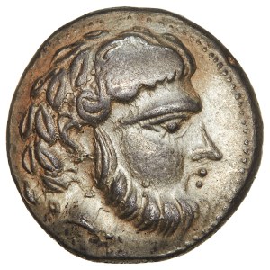 CELTIC - Carpathian region. 'Baumreiter' subtype. Circa 3rd Century BC. Tetradrachm