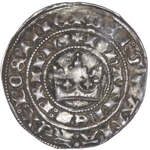 John of Luxembourg (1310-1346) Bohemia - Prague Groschen. Kuttenberg.