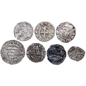 Hungary - Elected Kings - Denar LOT - 7 pcs