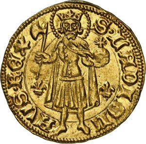Hungary - Sigismund (1387 - 1437) Goldgulden Kaschau