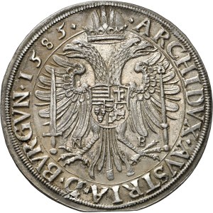 Rodolphe II (1576 - 1612) Thaler 1585 NB