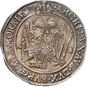Rudolf II. (1576–1612) Taler 1593 KB