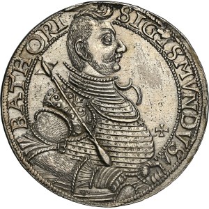 Zikmund Báthory (1581–1602), taler z roku 1593, NB