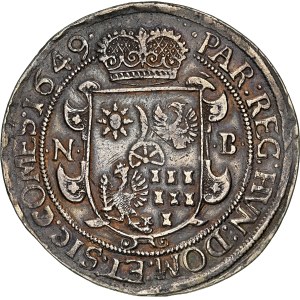 Transylvanie - Georges Rákóczi II (1648-1660) - Thaler de 1649 NB