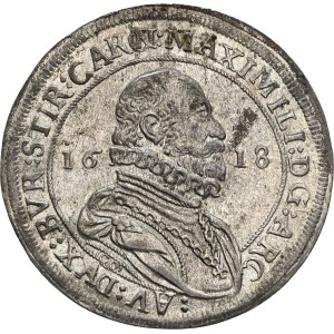 Erzherzog Maximilian (1612-1618) Thaler 1618 Hall