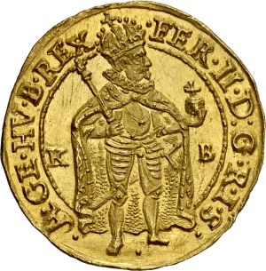 Ferdinand II. (1619 - 1637) Ducat 1637 KB