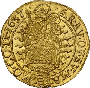 Ferdinand II. (1619 - 1637) Ducat 1637 KB
