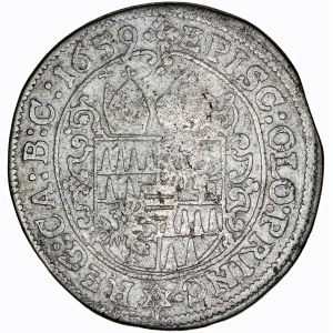 Leopold Wilhelm Erzherzog von Österreich (1637-1662) Olmütz. XV Kreuzer, 1659 Kremsier