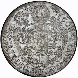 Franz Ludwig von Pfalz-Neuburg (1683-1732) XV Kreuzer 1694 LP-H
