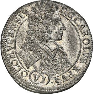 Olmütz - Karl III. v. Lothringen (1695-1711) 6 Kreutzer 1711