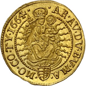 Leopold I. (1657-1705) Ducat 1664 KB