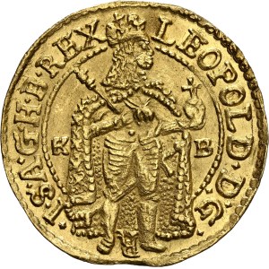 Leopold I. (1657-1705) Ducat 1681 KB
