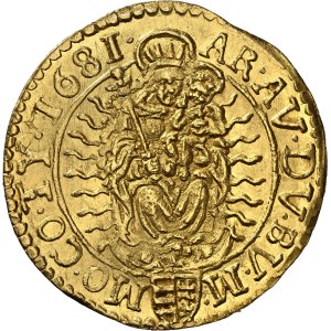 Leopold I. (1657-1705) Ducat 1681 KB