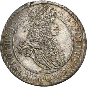 Leopold I. (1657–1705) ½ thaleru, 1693, Vídeň