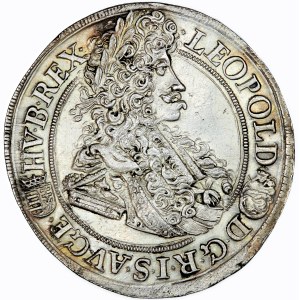 Léopold Ier (1657-1705) ½ thaler 1695 KB