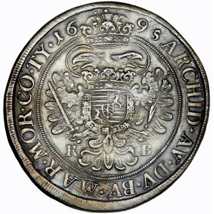 Léopold Ier (1657-1705) ½ thaler 1695 KB