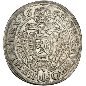 Leopold I. (1657-1705) XV Kreuzer 1664 Prague