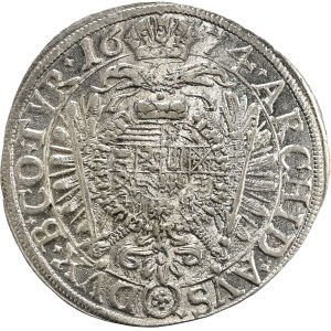 Leopold I (1657–1705) XV kreuzerów, 1674 r., Wiedeń
