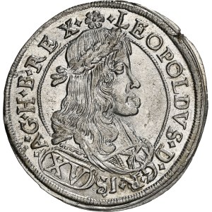 Leopold I (1657–1705) XV Kreuzer, 1675, Graz