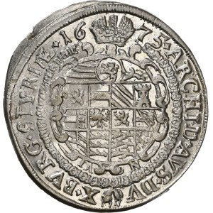 Leopold I (1657–1705) XV Kreuzer, 1675, Graz