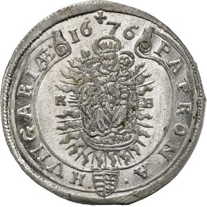 Leopold I. (1657–1705) 15 kreuzerów, 1676 r., KB
