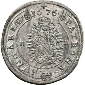 Leopold I. (1657–1705) 15 kreuzerů, 1676 KB