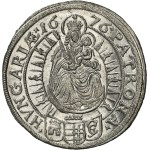 Leopold I. (1657-1705) XV Kreuzer 1676 Pressburg