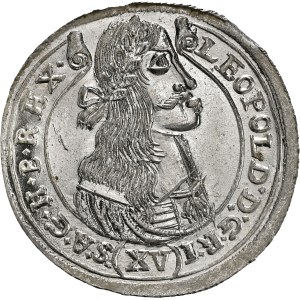Leopold I. (1657-1705) XV Kreuzer 1677 KB