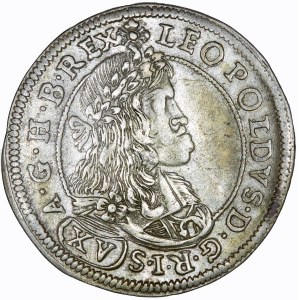Leopold I (1657–1705) XV Kreuzer 1679 Graz