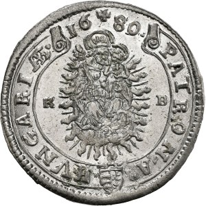 Leopold I. (1657–1705) 15 kreuzerů, 1680, KB