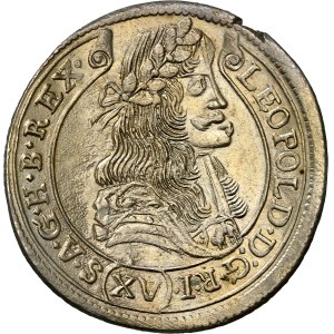 Leopold I. (1657-1705) XV Kreuzer 1680 KB