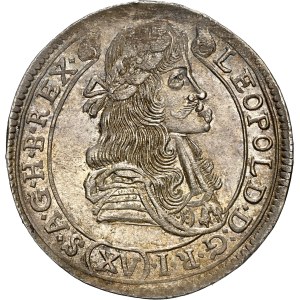 Leopold I. (1657-1705) XV Kreuzer 1681 KB