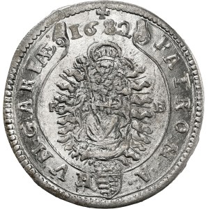 Leopold I. (1657-1705) XV Kreuzer 1682 KB