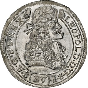 Leopold I. (1657-1705) XV Kreuzer 1682 KB