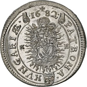 Leopold I. (1657-1705) XV Kreuzer 1682 KB